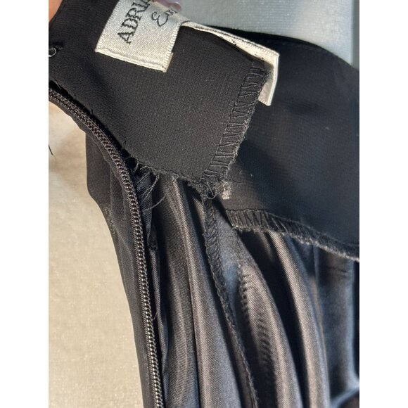 Adrianna Papell Size 6 Woman Skirt Elegant Design Black Evening Essentials High- - Picture 6 of 6